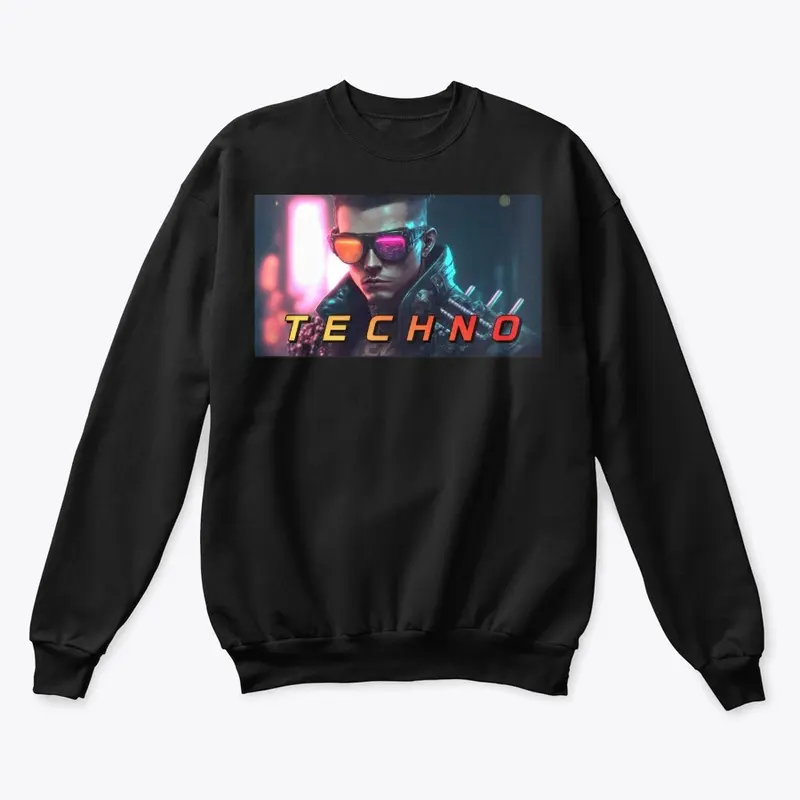 CYBERPUNK TECHNO T-SHIRTS SWEATSHIRTS